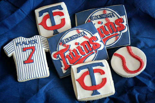 Minnesota Twins cookies.