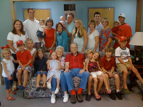 The Family at Nanny & Pop Pop's