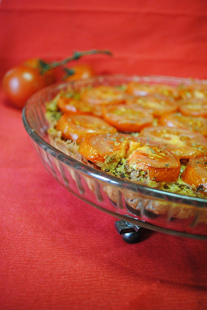 Spécial tartes Chapitre 1 : Tarte à la tomate et à la moutarde à l'ancienne (PL) - avec tolérés