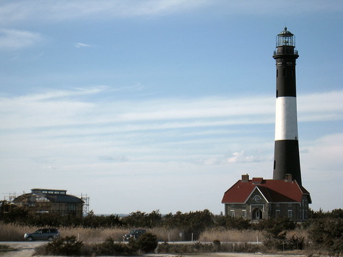 Last view of lighthouse