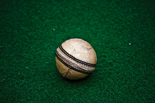 cricket ball white. Old White Cricket Ball