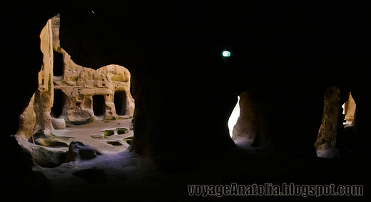 Hidden monastery in Cappadocia, Gümüsler