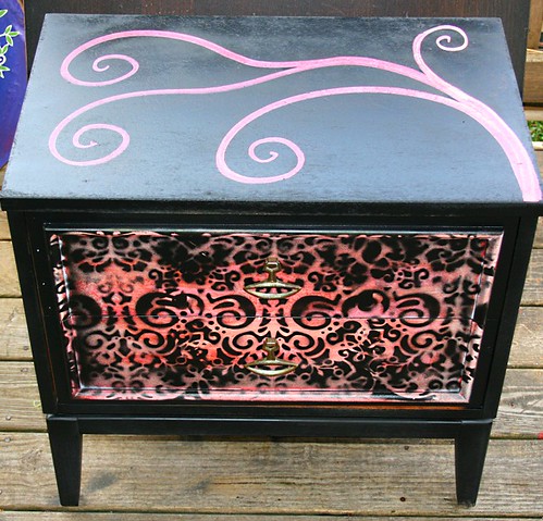 2 Drawer Nightstand by Rick Cheadle Art and Designs