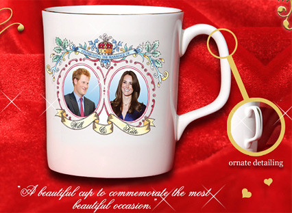 kate middleton and prince harry mug. Yes … Harry. royalmug-426--