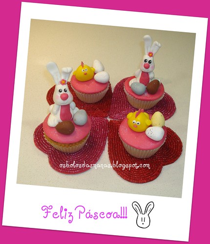 Cupcakes dia de Páscoa by Osbolosdasmanas