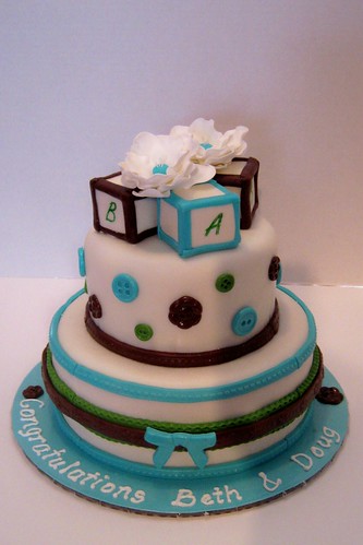 Baby Shower Cake by Cake Maniac
