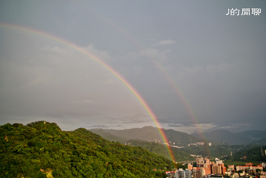 double rainbow 兩道彩虹 20110619-055-J的閒聊