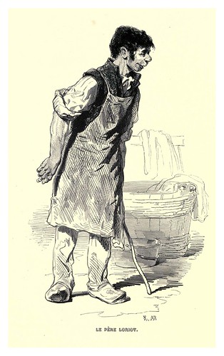 009-El padre Loriot-Le juif errant 1845- Eugene Sue-ilustraciones de Paul Gavarni