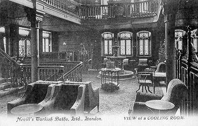 Cooling-room in the Nevills Baths