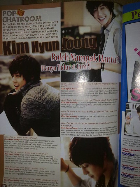 Kim Hyun Joong Epop Malaysian Magazine February 2011 Issue 