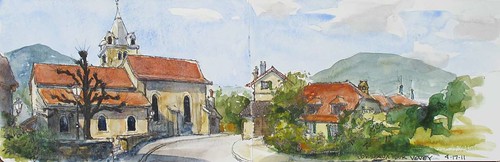 Corseaux-sur-Vevey by Spencer Mackay