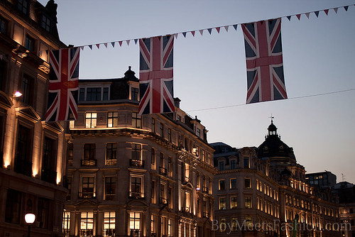 royal wedding union jack. Union Jack flags flying all