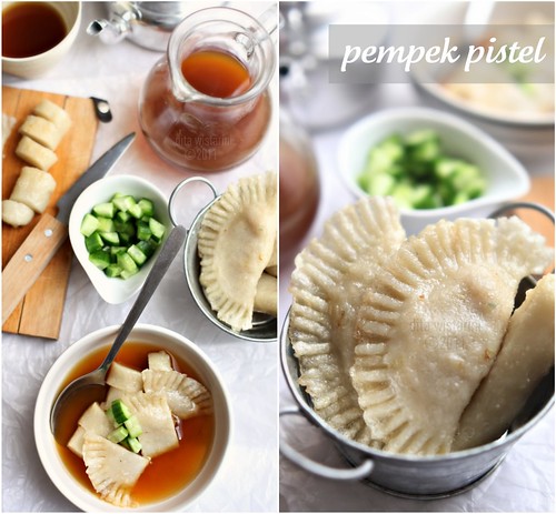 (Indonesian Food) Pempek Pistel