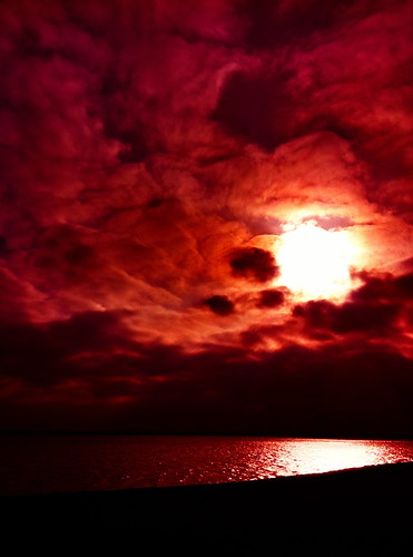 フリー写真素材|自然・風景|空|雲|夕日・夕焼け・日没|アメリカ合衆国|