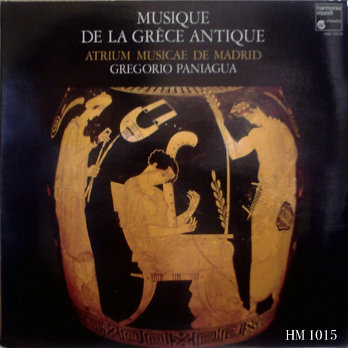 アマデウスクラシックス通販レコードの案内 - 古代ギリシャの音楽　グレゴリオ・パニアグア／アトリウム・ムジケー
