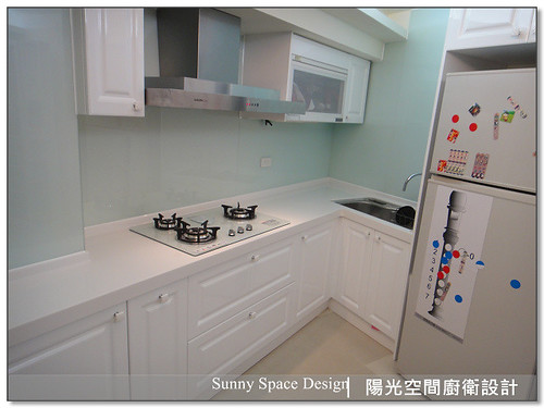廚房設計-板橋金門街夏小姐3D高壓門板廚具-陽光空間廚衛設計
