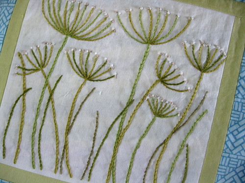 embroidery pattern from The New Crewel