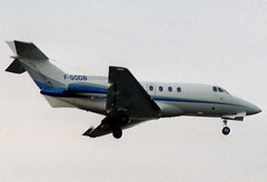 Z) Uni Air HS.125-700B F-GODB BCN 08/12/1993