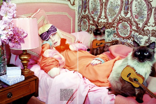 Miles Aldridge Vogue Italia 1