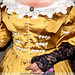 Detalle del vestido de moda romántica de Madame Martell
