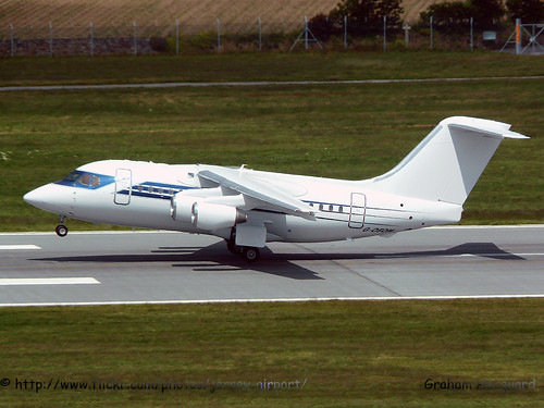 G-OFOM British Aerospace 146-100 by Jersey Airport Photography