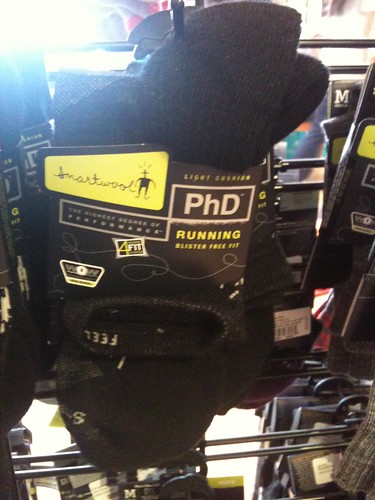 PhD running socks!