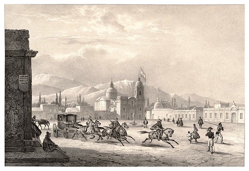 008-Plaza publica de Mendoza-Journal de la navigation autour du globe… 1837-Barón de Bouganville-fuente BOTANICUS
