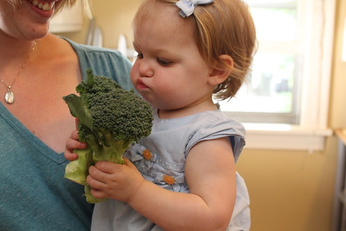 Annie loves broccoli