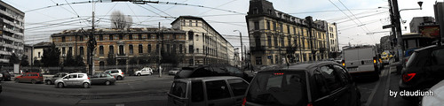 Panorama spre strada Polizu by claudiunh