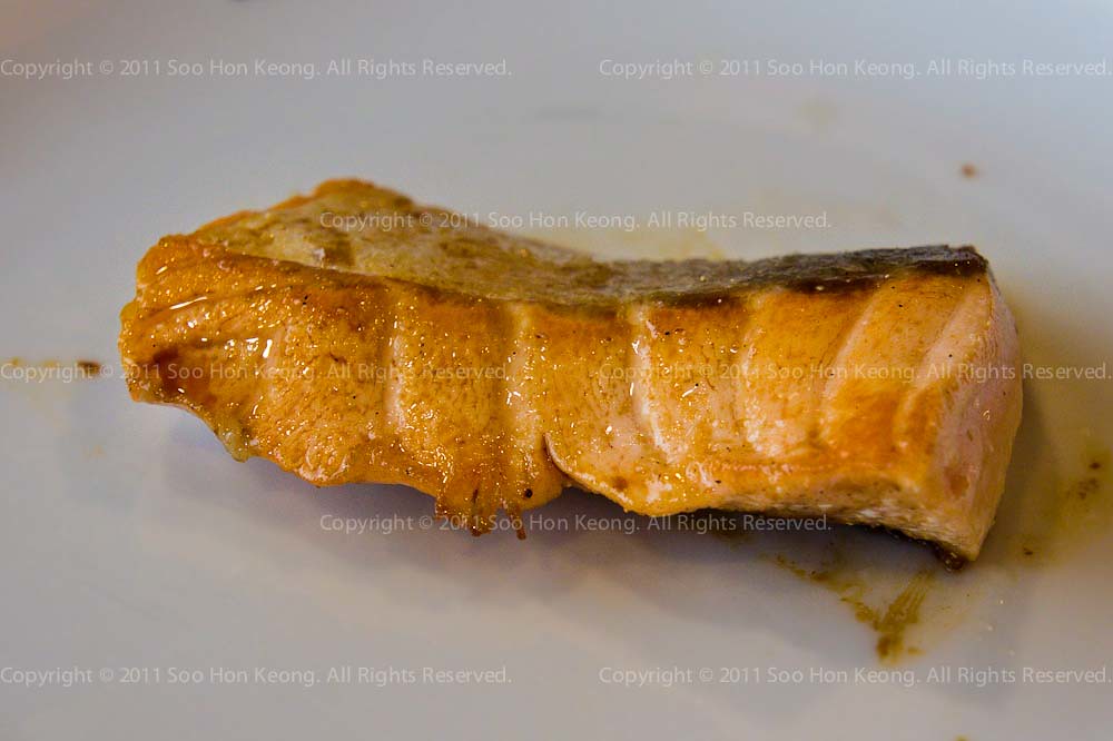 Pan Fried Salmon @ Bangkok, Thailand