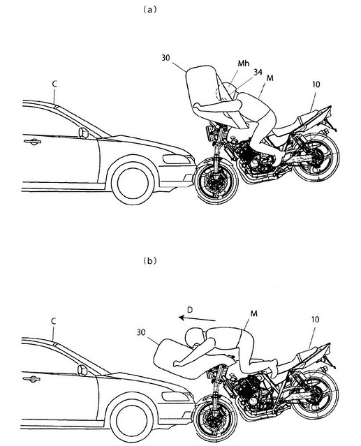 Honda zračni jastuci patent
