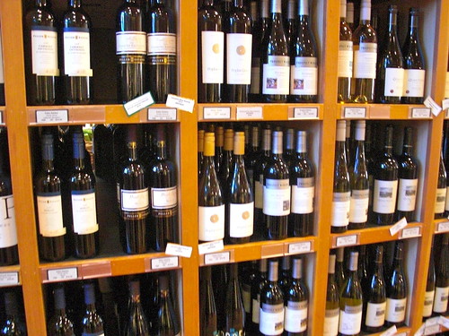 Wine at VQA store