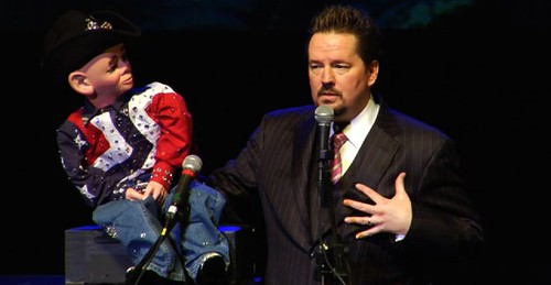 Terry Fator the surprise winner of America's Got Talent currently 