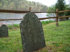 Headstone and footstone