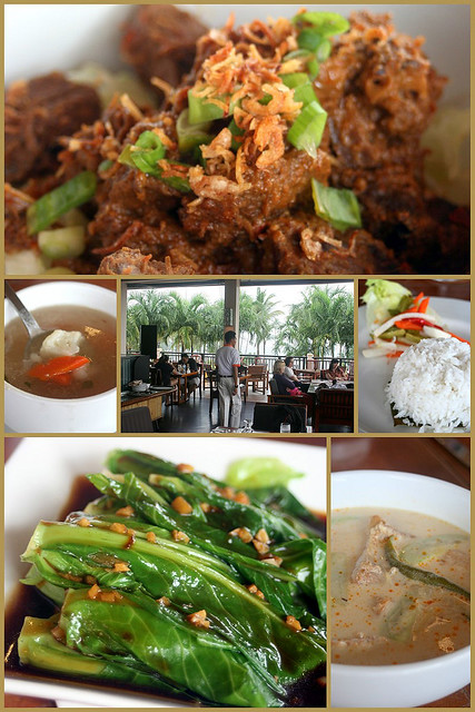We had a traditional Indonesian set lunch at Dino Bistro