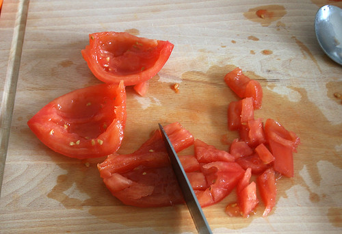 29 - Tomate schneiden