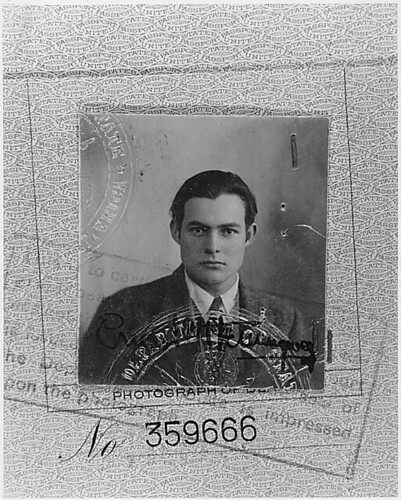 Ernest Hemingway 1923 Passport Photograph, 1923 by The U.S. National Archives