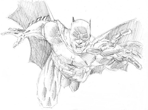 batman sketch by edgeukator