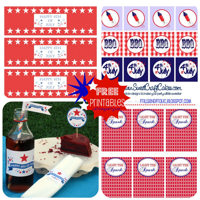 4th of July Printables Collection