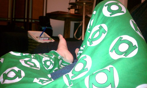 Ptw Yes, that's right, I'm wearing Green Lantern pajama pants