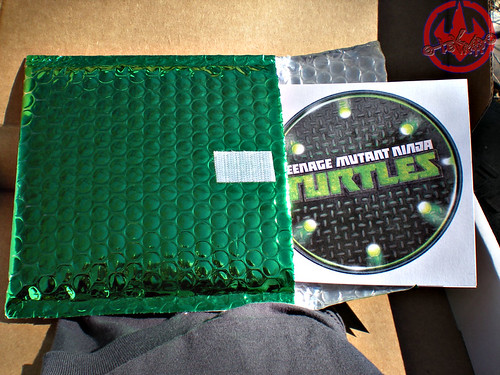Nickelodeon TMNT Fan Preview; "FOUR BROTHERS PIZZA" - Consolation Pizza Box v (( 2011 ))