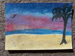 Tropical Paradise Watercolor 