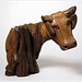 Cow, 1928 - wood, Private Collection, Cambridge, Massachusetts