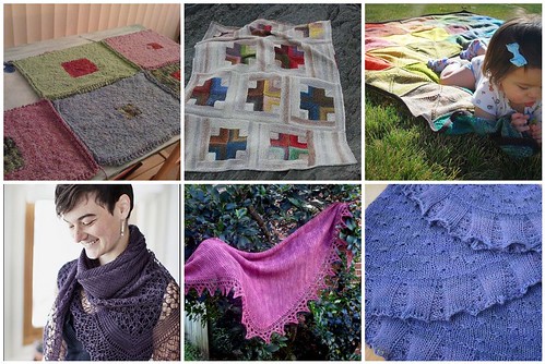 Knitspiration April 2011: Things to wrap yourself in