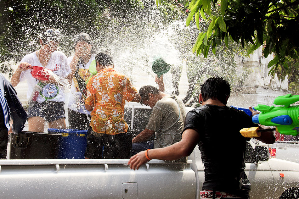 Travel Photos: The Songkran Water Festival in Chiang Mai, Thailand