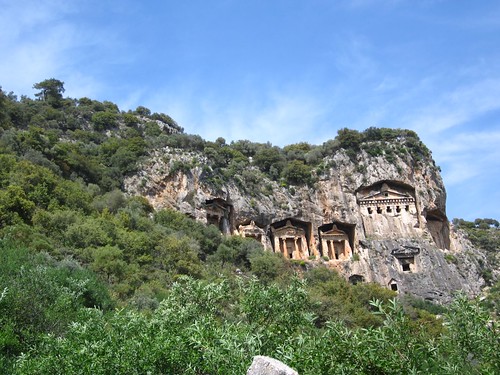 Kings tombs, Dalyan