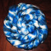 Hand painted roving