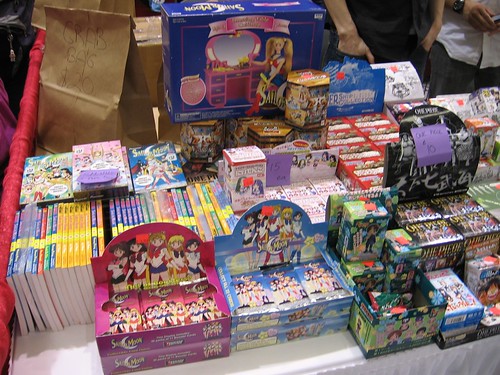 Sailor Moon Merchandise at Sakura Con 2011 by Lanisatu