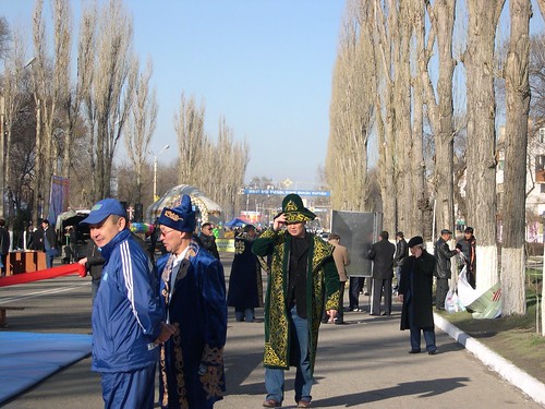 People in Traditional Dress ©  upyernoz