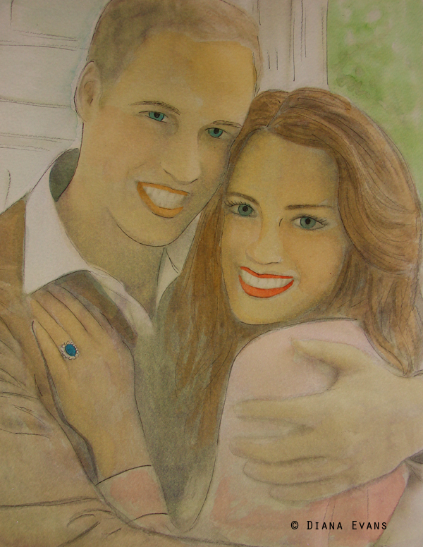 William and Kate 3- etsy